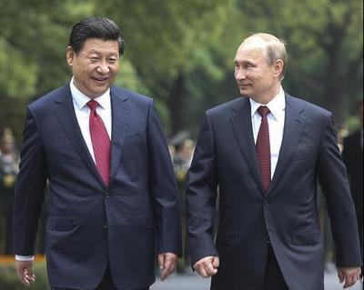 Си Цзиньпин и В. Путин пр Си Цзиньпин и В. Путин пр