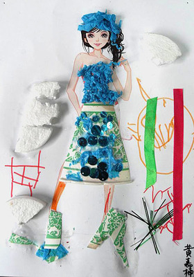 我是小小设计师儿童画