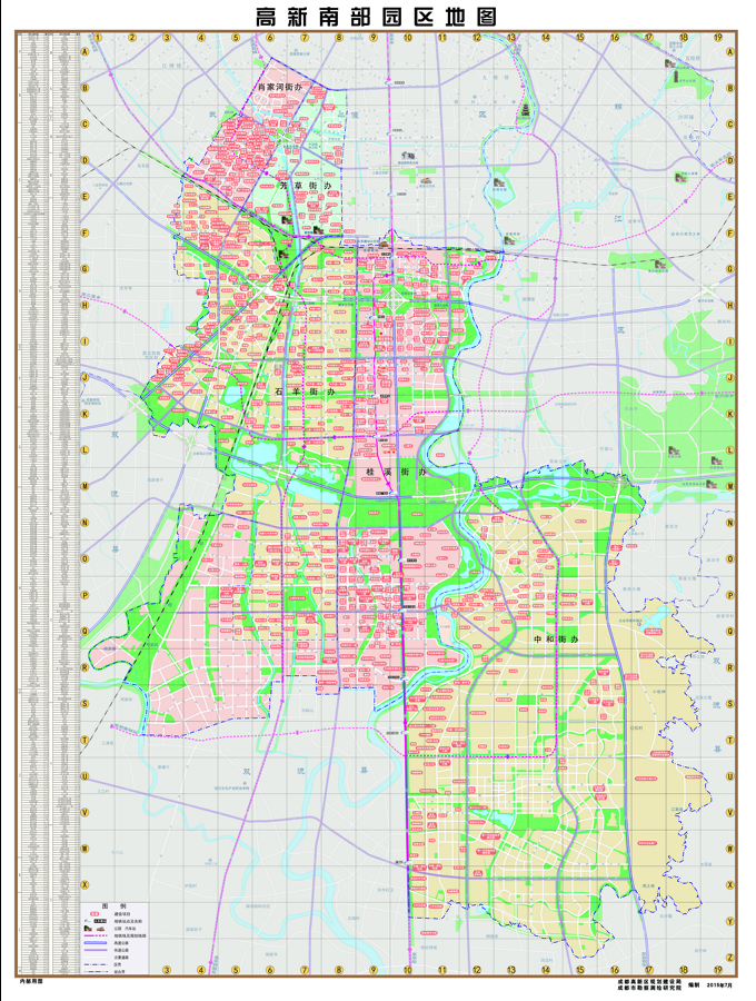 高新南部园区地图- 发展规划-规划计划-成都高图片