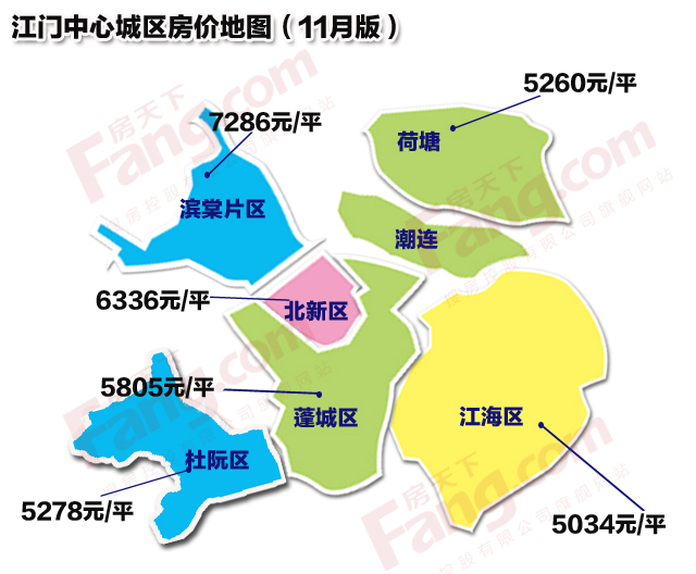 江门五邑地图