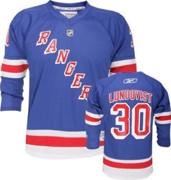 锐步 Henrik Lundqvist New York Rangers Blue 锐步 Henrik Lundqvist New York Rangers Blue