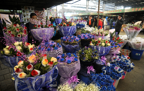 成都最大鲜花批发市场