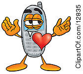 Clipart Picture of a Love Heart Mascot Cartoon Clipart Picture of a Love Heart Mascot Cartoon