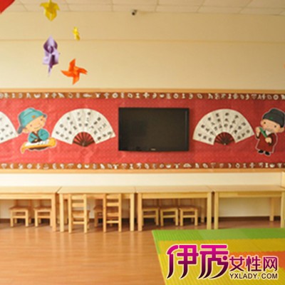 相关内容 幼儿园楼道墙面中国风布置_幼儿园走廊楼道吊饰图片-我是.图片