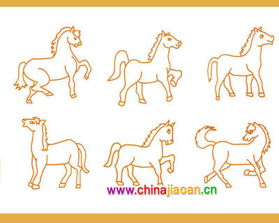 马简笔画大全
