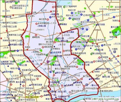 上海虹口区地图图片