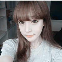 剪刀手吐舌头扮可爱女生头像 95后女头吧精选-13kb