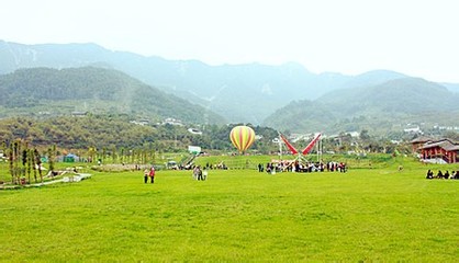 9元】玩转绵竹九龙滑草场!春天来了,滑草