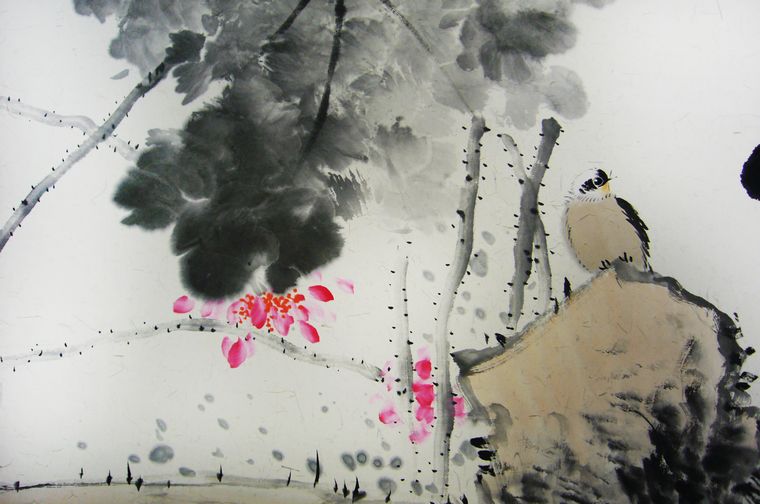 相关内容 国画荷花_百度百科 荷花花叶清秀,花香四溢,沁人心脾,自古图片