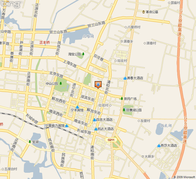 银川兴庆区地图图片
