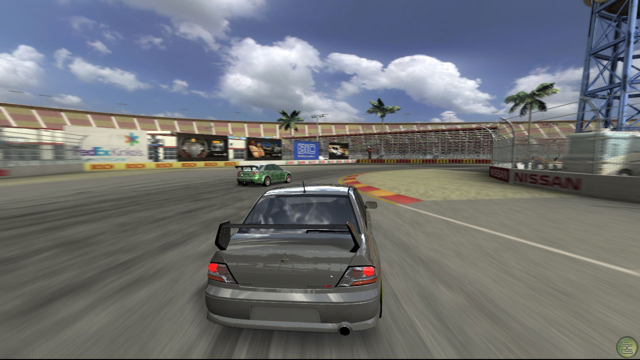 赛车游戏画面图片