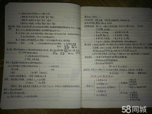 高中笔记语文,高中读书语文笔记,学霸高中高中_乐意2017笔记水果湖v高中生图片