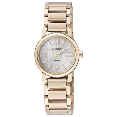 CITIZEN EcoDrive 自信甜美光动能腕表(半金 CITIZEN EcoDrive 自信甜美光动能腕表(半金