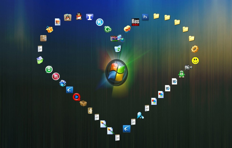 怎么删除桌面上的图标_桌面图标管理_桌面上的图标不见了