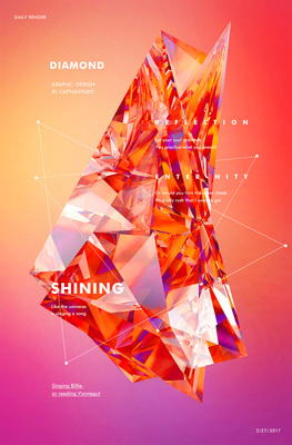 BLING BLING CRYSTAL RENDER(C4D)场景 BLING BLING CRYSTAL RENDER(C4D)场景