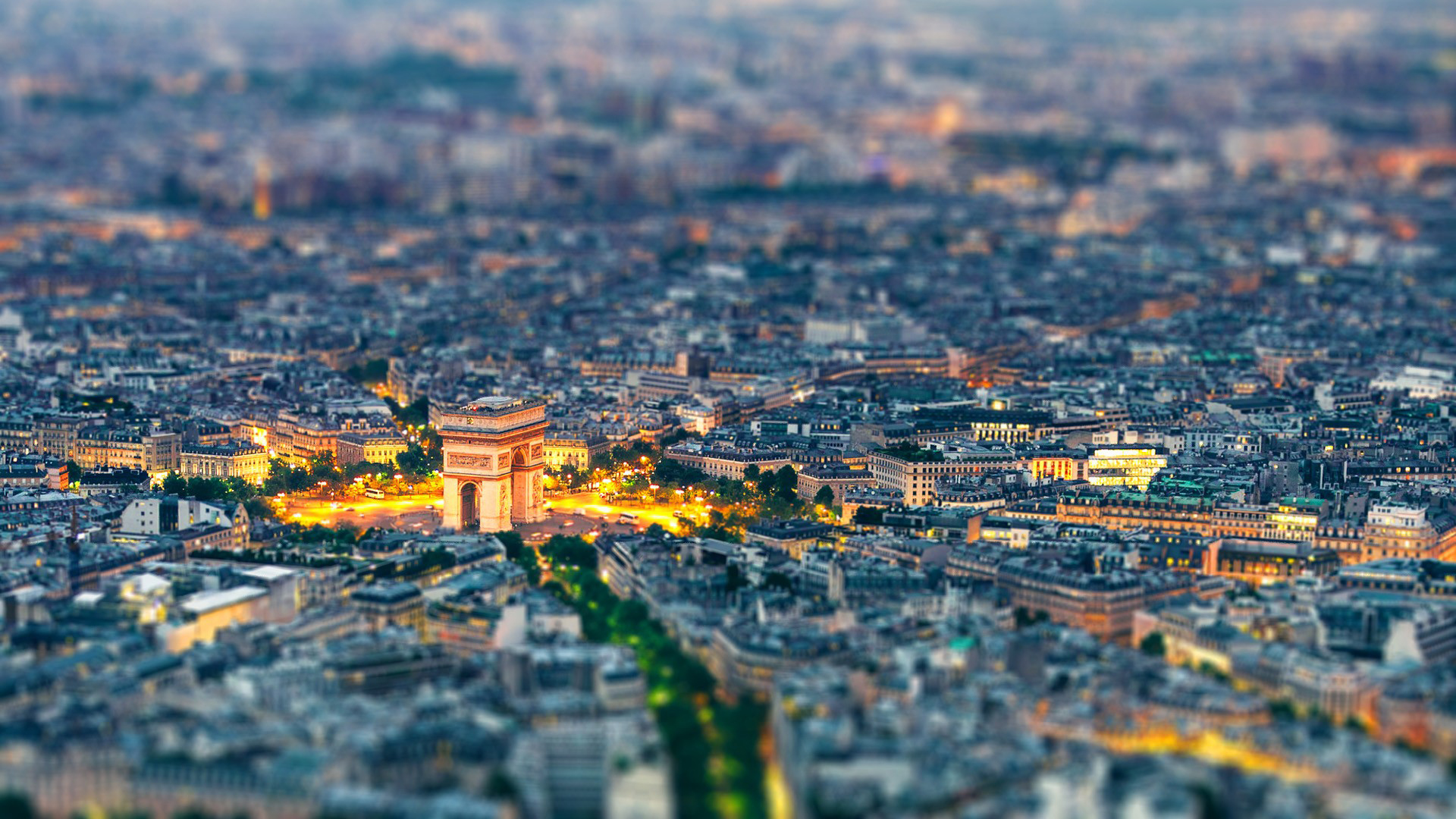 移轴照片_移轴_移轴摄影 正常照片 对比