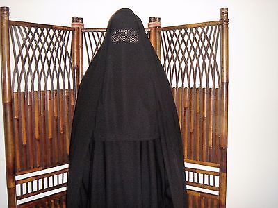 Black Single Layer Niqab Afghan Afghani Islam Black Single Layer Niqab Afghan Afghani Islam