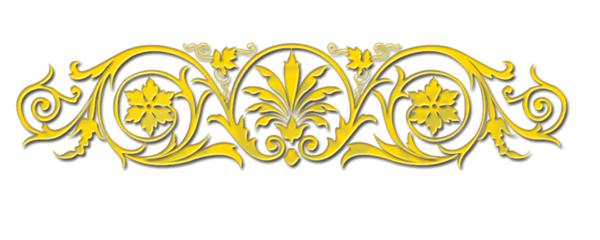 【转载】长条金色花纹免抠png透明图片素材-165kb