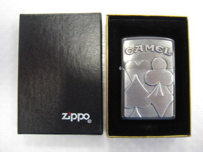 96 XII Zippo Lighter Camel Cards Flush Poker 96 XII Zippo Lighter Camel Cards Flush Poker