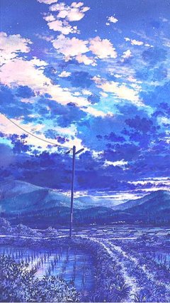动漫 二次元 风景 梦幻 意境 夜晚 个性 星…-186kb