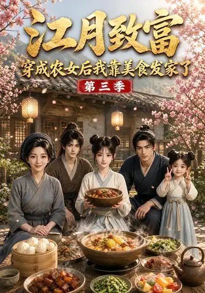 《江月致富：穿成农女后我靠美食发家了第三季&江月致富穿成农女后我靠美食发家了第三季（112集）AI短剧》短剧全集免费在线看
